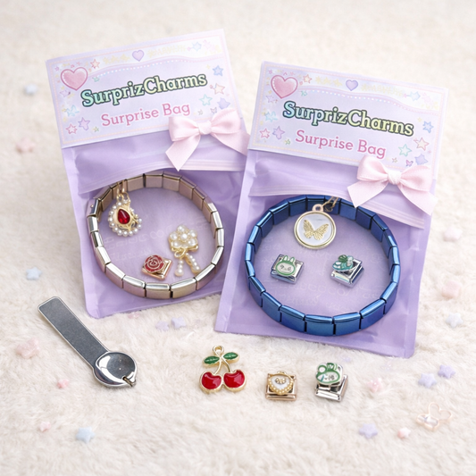 Sachet Surprise - Bracelet + 4 Charms